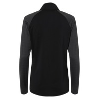 Adidas Women's Ultimate365 Lightweight Raglan Quarter-Zip Pullover, Black, Back view