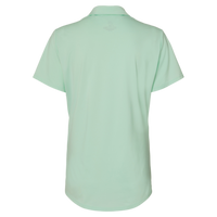 Adidas Women's Ultimate365 Solid Polo, Clear Mint, Back view