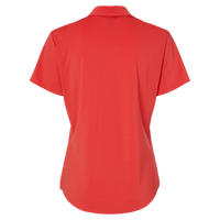 Adidas Women's Ultimate365 Solid Polo, Real Coral, Back view