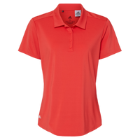 Adidas Women's Ultimate365 Solid Polo, Real Coral, Front view