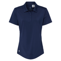 Adidas Women's Ultimate365 Solid Polo, Team Navy Blue, Front view