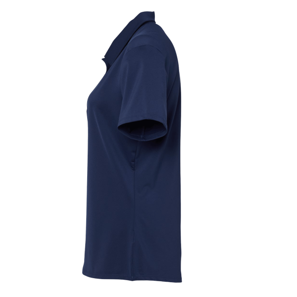 Adidas Women's Ultimate365 Solid Polo, Team Navy Blue, Left Sleeve view