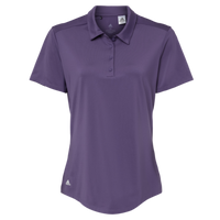 Adidas Women's Ultimate365 Solid Polo, Tech Purple, Front view