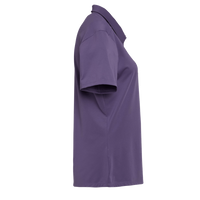 Adidas Women's Ultimate365 Solid Polo, Tech Purple, Right Sleeve view
