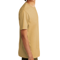 AllMade Unisex Mineral Dye Organic Cotton Tee, Golden Wheat, Right Sleeve view