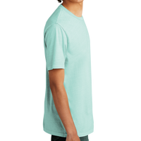 AllMade Unisex Mineral Dye Organic Cotton Tee, Saltwater Blue, Right Sleeve view