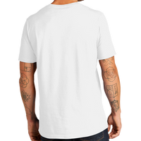 AllMade Unisex Organic Cotton Tee, Bright White, Back view