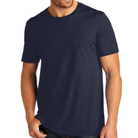 AllMade Unisex Organic Cotton Tee, Night Sky Navy, Front view
