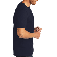 AllMade Unisex Organic Cotton Tee, Night Sky Navy, Right Sleeve view