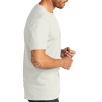 AllMade Unisex Organic Cotton Tee, White Sand, Right Sleeve view