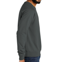 AllMade Unisex Organic French Terry Crewneck Sweatshirt, Terrain Grey, Right Sleeve view