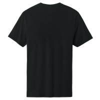 AllMade Unisex Recycled Blend Tee, Deep Black, Back view