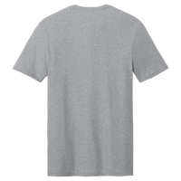 AllMade Unisex Recycled Blend Tee, Remade Gray Heather, Back view