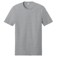 AllMade Unisex Recycled Blend Tee, Remade Gray Heather, Front view