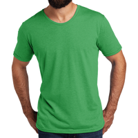 AllMade Unisex Tri Blend Tee, Enviro Green, Front view