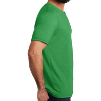AllMade Unisex Tri Blend Tee, Enviro Green, Right Sleeve view