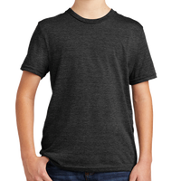 AllMade Youth Tri Blend Tee, Space Black, Front view