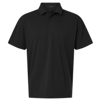 AllPro Men's Pro-Flex Sorona® Polo, Black, Front view