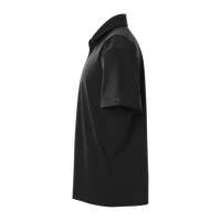 AllPro Men's Pro-Flex Sorona® Polo, Black, Left Sleeve view