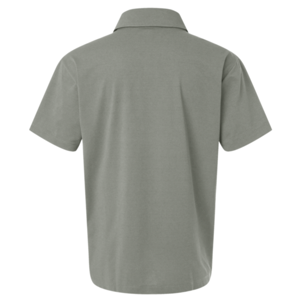 AllPro Men's Pro-Flex Sorona® Polo, Greystone, Back view