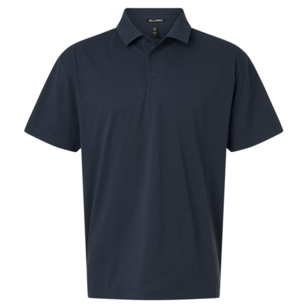 AllPro Men's Pro-Flex Sorona® Polo, Navy, Front view
