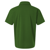 AllPro Men's Pro-Flex Sorona® Polo, Olive Green, Back view