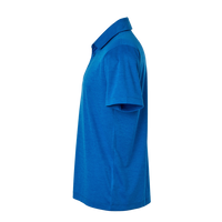 AllPro Men's Pro-Lock Performance Mélange Polo, Royal Melange, Left Sleeve view