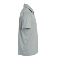 AllPro Men's Pro-Lock Performance Mélange Polo, Silver Melange, Right Sleeve view