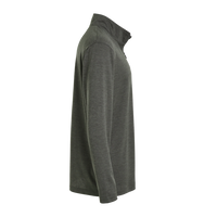 AllPro Men's Pro-Lock Performance Mélange Quarter-Zip Pullover, Charcoal Melange, Right Sleeve view