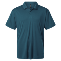 AllPro Men's Pro-Lock Performance Polo, Atlantic Blue, Front view