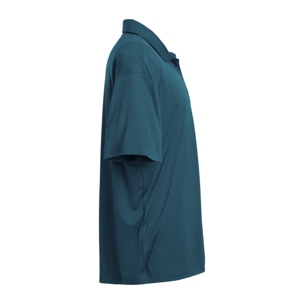 AllPro Men's Pro-Lock Performance Polo, Atlantic Blue, Right Sleeve view