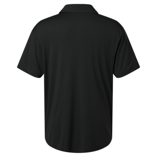 AllPro Men's Pro-Lock Performance Polo, Black, Back view