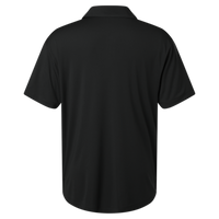 AllPro Men's Pro-Lock Performance Polo, Black, Back view