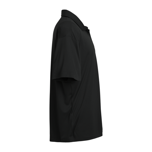AllPro Men's Pro-Lock Performance Polo, Black, Right Sleeve view