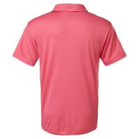 AllPro Men's Pro-Lock Performance Polo, Bright Pink, Back view