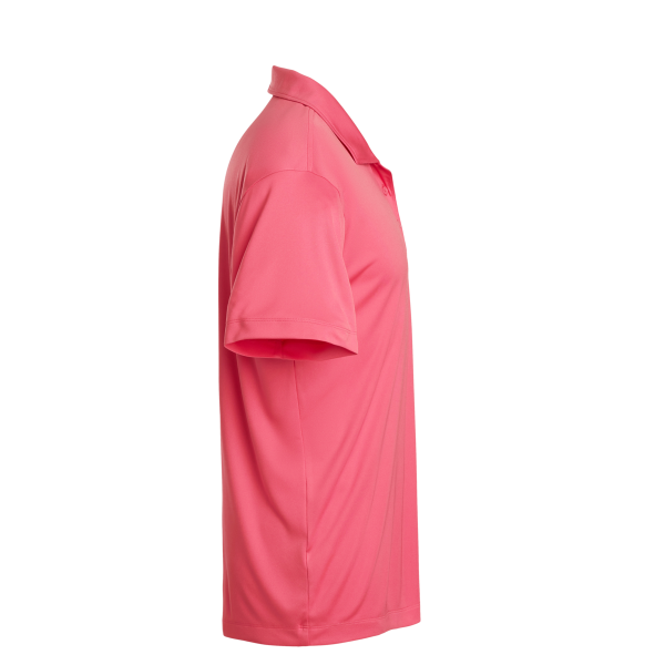 AllPro Men's Pro-Lock Performance Polo, Bright Pink, Right Sleeve view