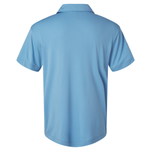 AllPro Men's Pro-Lock Performance Polo, Carolina Blue, Back view