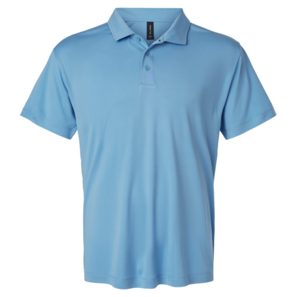 AllPro Men's Pro-Lock Performance Polo, Carolina Blue, Front view
