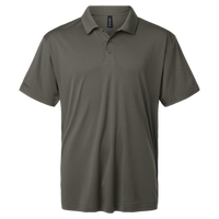 AllPro Men's Pro-Lock Performance Polo, Charcoal, Front view