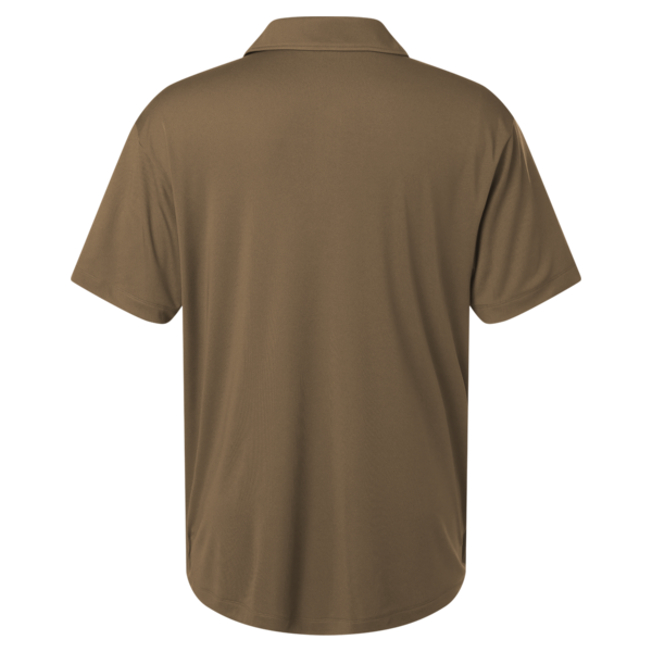 AllPro Men's Pro-Lock Performance Polo, Cigar, Back view