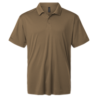 AllPro Men's Pro-Lock Performance Polo, Cigar, Front view
