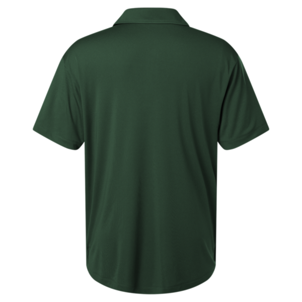 AllPro Men's Pro-Lock Performance Polo, Forest Green, Back view