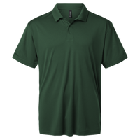 AllPro Men's Pro-Lock Performance Polo, Forest Green, Front view