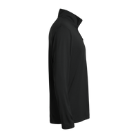 AllPro Men's Pro-Lock Performance Quarter-Zip Pullover, Black, Right Sleeve view