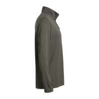 AllPro Men's Pro-Lock Performance Quarter-Zip Pullover, Charcoal, Right Sleeve view