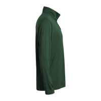 AllPro Men's Pro-Lock Performance Quarter-Zip Pullover, Forest Green, Right Sleeve view