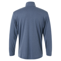 AllPro Men's Pro-Lock Performance Quarter-Zip Pullover, Heather Navy, Back view