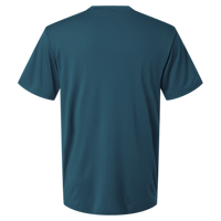 AllPro Men's Pro-Lock Performance T-Shirt, Atlantic Blue, Back view