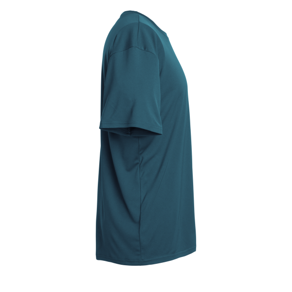 AllPro Men's Pro-Lock Performance T-Shirt, Atlantic Blue, Right Sleeve view