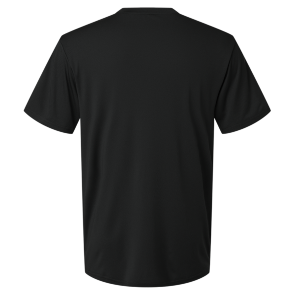 AllPro Men's Pro-Lock Performance T-Shirt, Black, Back view